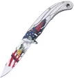 Mtech Eagle Linerlock A/O Silver - MTA2071S250