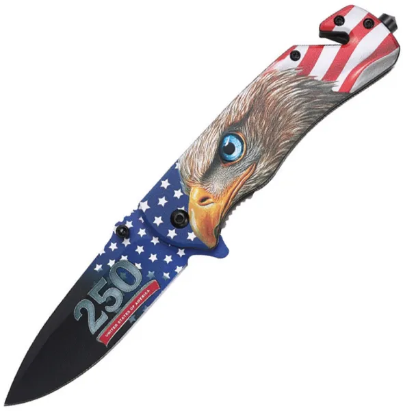 Mtech Spring Assisted Folder 250TH knives MTA2072E250