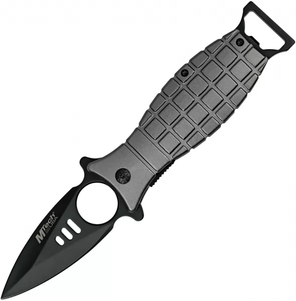 MTech Grenade Linerlock A-O Gray knives MTA588GY