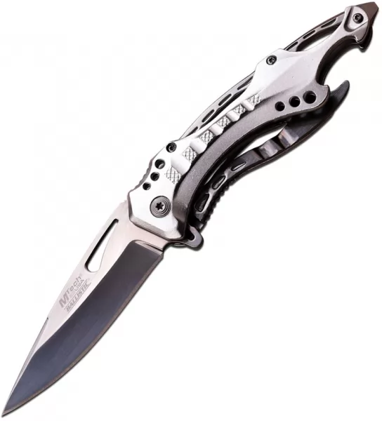 MTech Linerlock A-O Silver knives MTA705SL