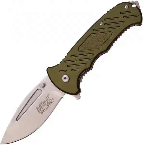 MTech Linerlock A-O Army Green knives MTA875GN