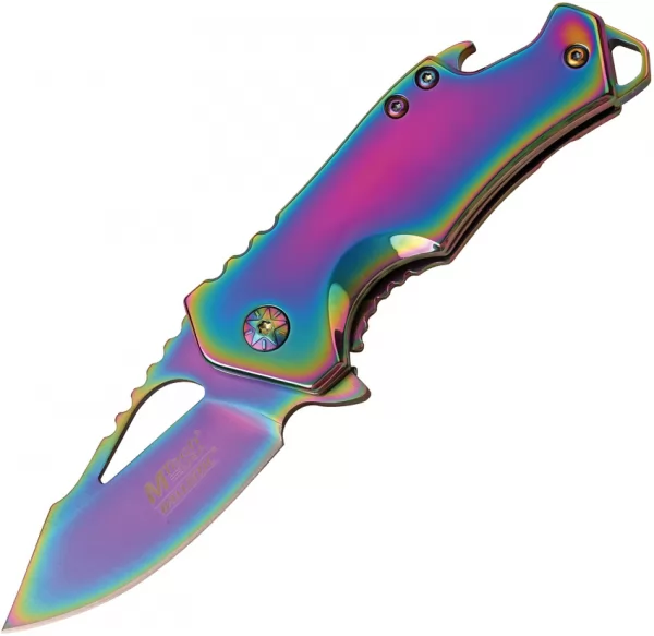 MTech Framelock A-O Spectrum knives MTA882SRB