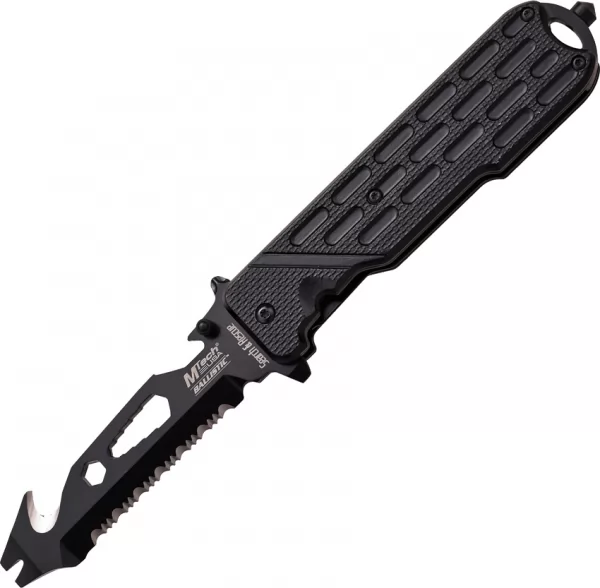 MTech Rescue Utility Linerlock A-O knives MTA893BK
