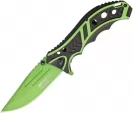 MTech Linerlock Black/Green A/O - MTA907GN