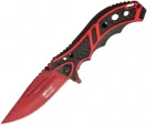 MTech Linerlock Black/Red A/O - MTA907RD
