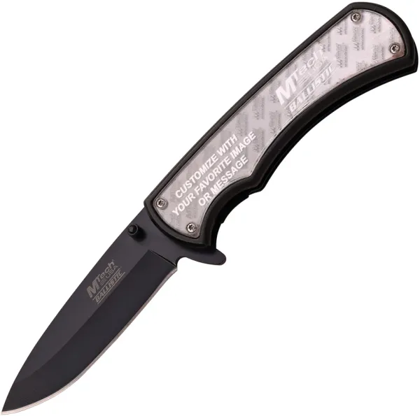 MTech Customize Cover Linerlock A-O knives MTA923BK