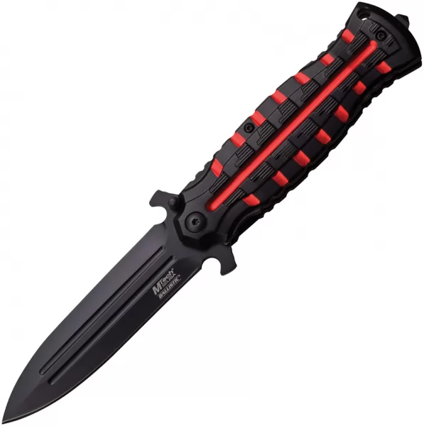 MTech Linerlock A-O Black-Red knives MTA945BRD