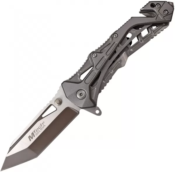 MTech Linerlock A-O Gray knives MTA997BGY