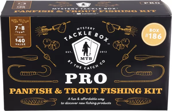 Mystery Tackle Panfish-Trout Pro Mystery Box MTB10008PP