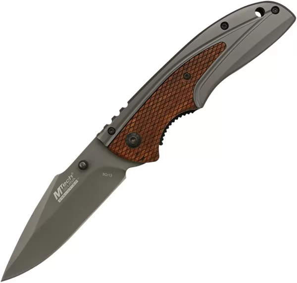 MTech Evolution Linerlock A-O Gray knives MTEA016WD