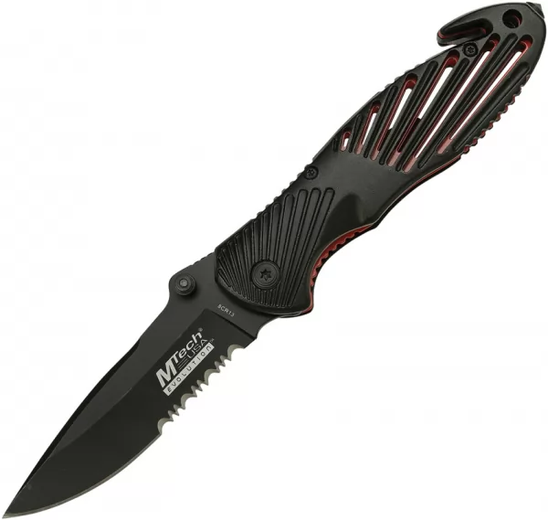 MTech Evolution Linerlock A-O Red knives MTEA021BKR