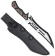 Mtech Fixed Blade Black - MTFIX003BK