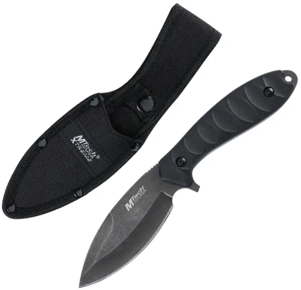 Mtech Fixed Blade Black SW knives MTFIX007BKW