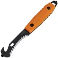 Mtech Fixed Blade Guthook Orange - MTFIX008OR