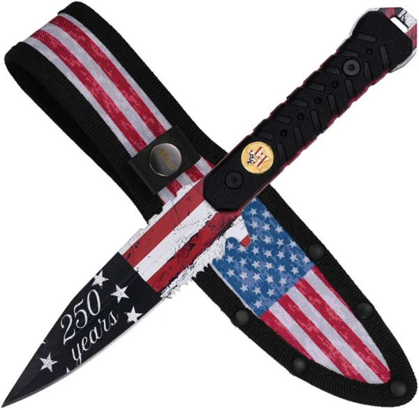 Mtech Fixed Blade 250TH knives MTFIX011BK250