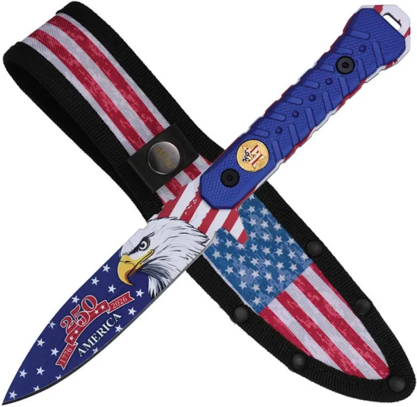 Mtech Fixed Blade 250TH knives MTFIX011BL250