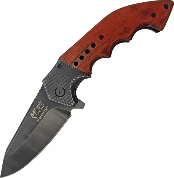 MTech Xtreme Xtreme Wood Linerlock A-O knives MTXA829BW