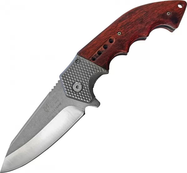 MTech Xtreme Xtreme Wood Linerlock A-O knives MTXA829SW