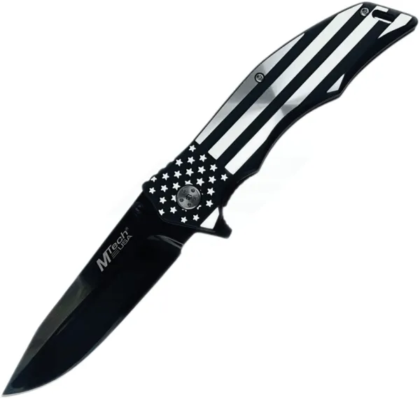 Mtech Flag Framelock Black knives MTXA849BK