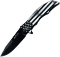 Mtech Flag Framelock Black - MTXA849BK