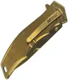 Mtech Flag Framelock Gold knives MTXA849GD