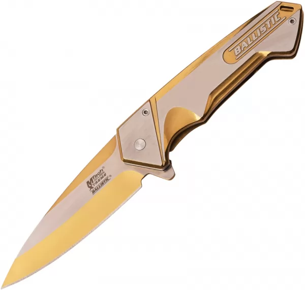 MTech Xtreme Linerlock A-O Gold knives MTXA852GD