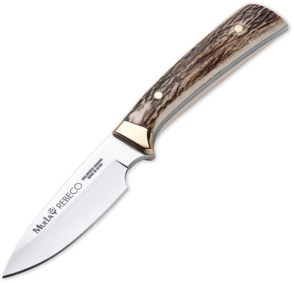 Muela Rebeco Fixed Blade Stag knives MU031