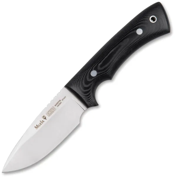 Muela Rhino 9-M Fixed Blade Black knives MU093