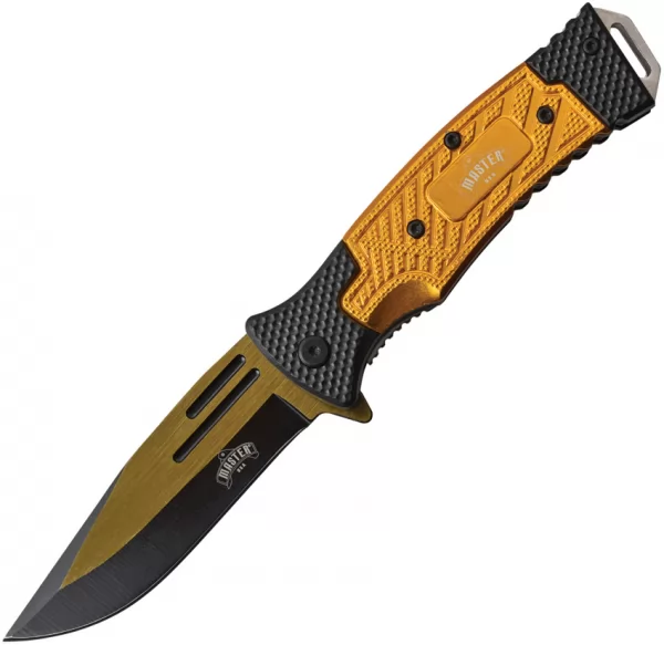 Master USA Linerlock A-O Gold MUA065GD
