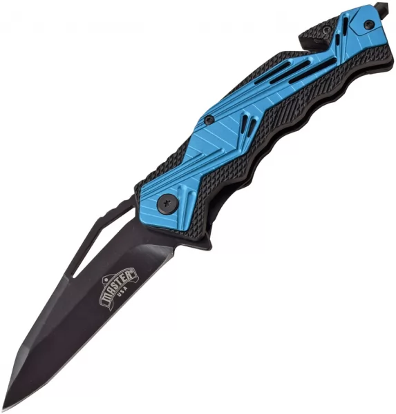 Master USA Linerlock A-O Blue MUA079BL