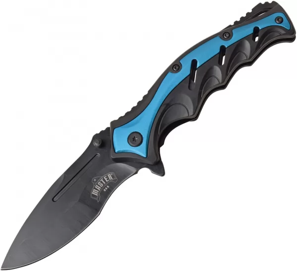 Master USA Linerlock A-O Blue MUA080BL