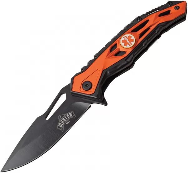 Master USA EMT Linerlock A-O Orange MUA081EM