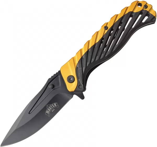 Master USA Linerlock A-O Gold MUA082GD