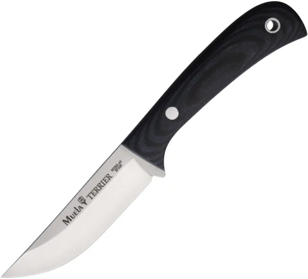 Muela Terrier Fixed Blade Black knives MUE98486