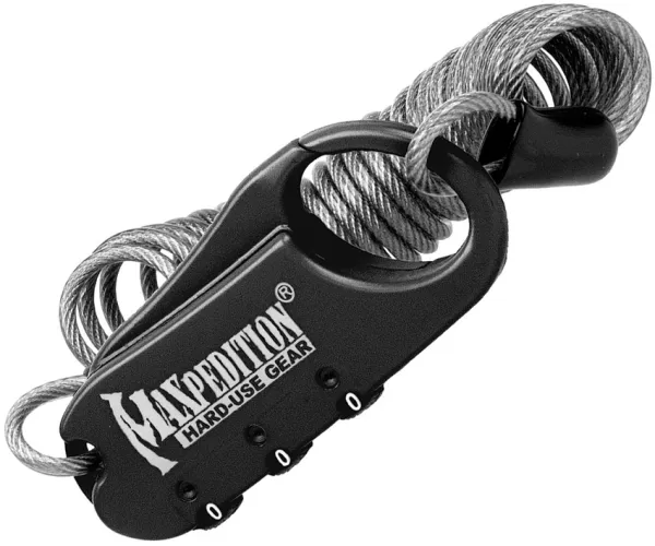 Maxpedition Steel Cable Lock gear bags MXCABLOCB