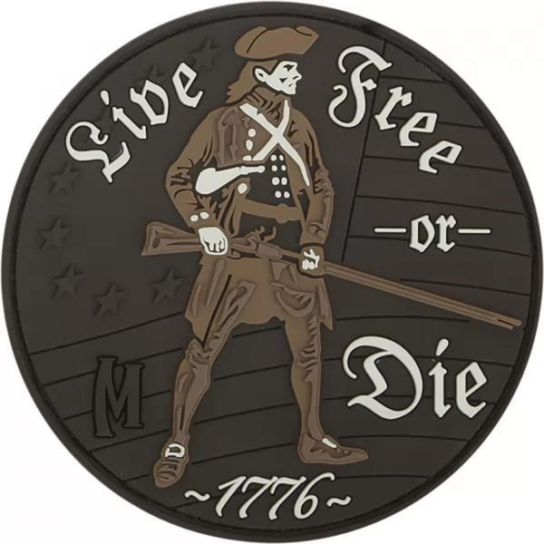 Maxpedition Live Free or Die Patch gear bags MXLFODA