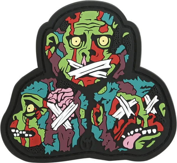 Maxpedition 3 Wise Monkeys Patch Color gear bags MXMONOC