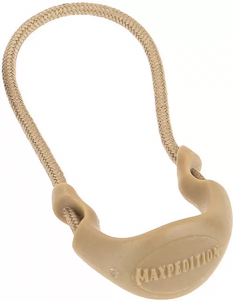 Maxpedition AGR Small Zipper Pulls Tan gear bags MXPZSTAN