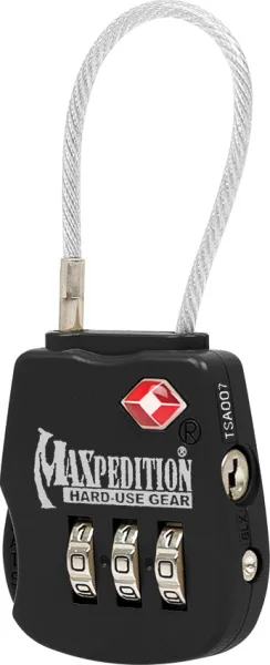 Maxpedition Tactical Luggage Lock gear bags MXTSALOCB