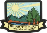 Maxpedition Wander Not Lost Patch Color - MXWNDRC