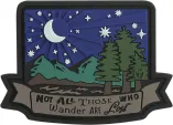 Maxpedition Wander Not Lost Patch Glow - MXWNDRZ