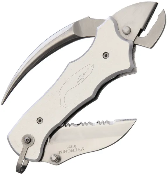 Myerchin Sailors Tool Linerlock Silver knives MYP300SL