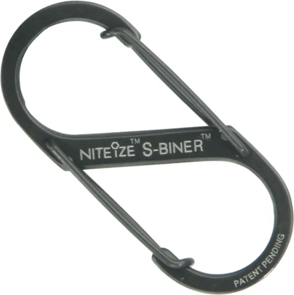 Nite Ize S-Biner No2 Black flashlights N00737