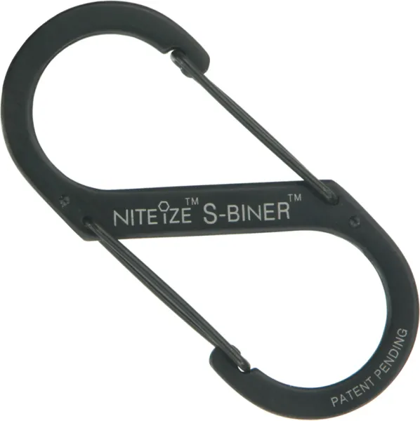 Nite Ize S-Biner No4 Black flashlights N00739