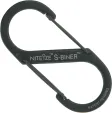Nite Ize S-Biner No4 Black - N00739