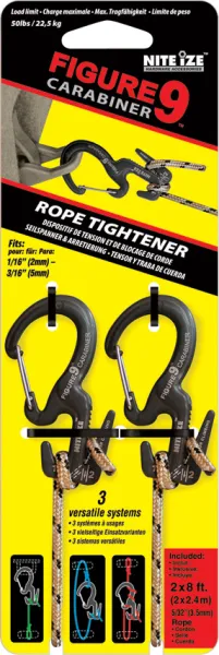 Nite Ize Figure 9 Carabiner Small flashlights N01017