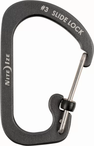 Nite Ize Carabiner SlideLock No3 Coal flashlights N04040