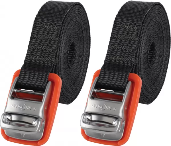 Nite Ize CamJam Tie Down Strap 12 Ft 2 flashlights N04653