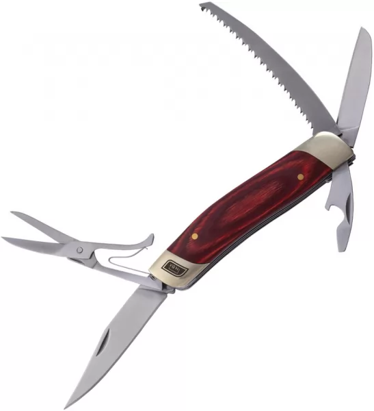 No Box Tools Multi-Tool Knife Red NBT010004