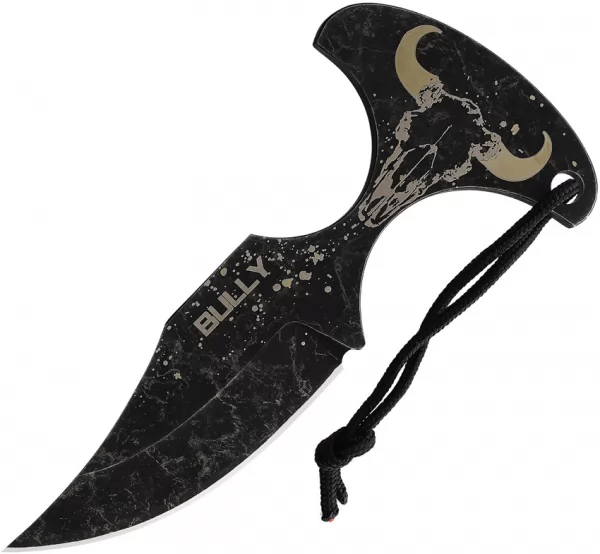 N.C. Custom Bully Push Dagger Black SW NCCBR042
